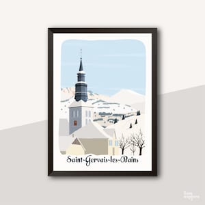 Poster Saint-Gervais-les-Bains