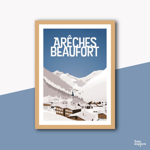 Affiche Arêches-Beaufort