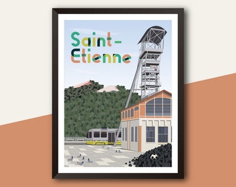 Saint-Etienne poster