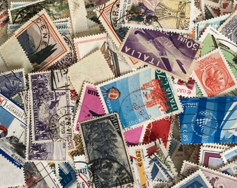 Timbres-poste ITALIE, y compris vintage. Récupérez/Fabriquez des déchets. Choisissez une taille de paquet