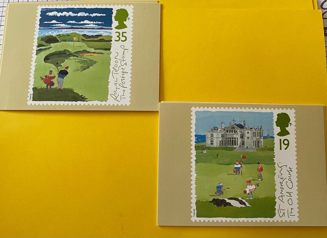 5 x Royal Mail postcard series 163 Etsy