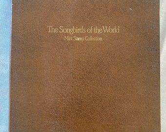 RSPB Songbirds of the World. Limited Edition COMPLETE unused vintage collection.