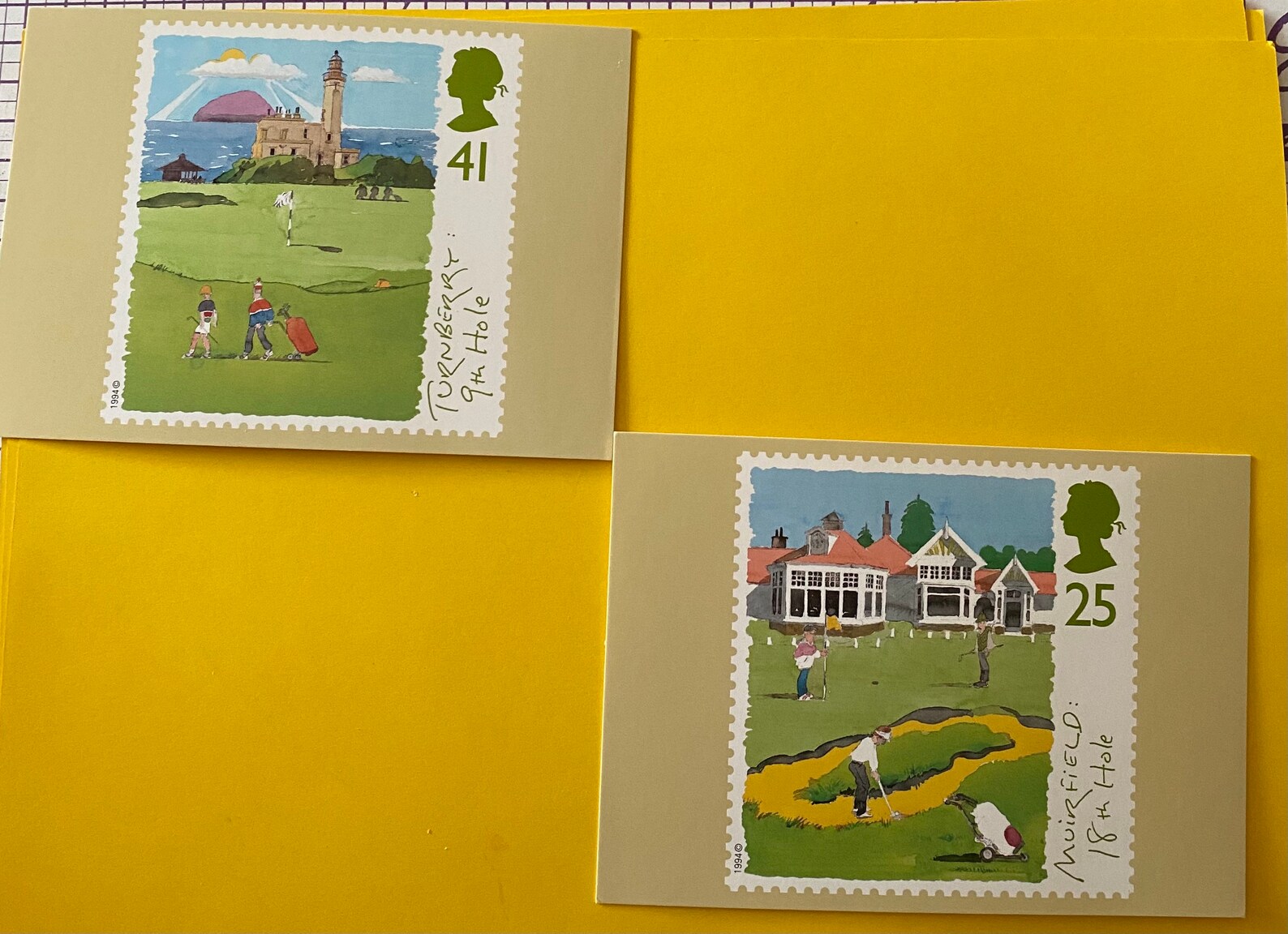 5 x Royal Mail postcard series 163 Etsy