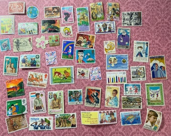 Children/Family   Bumper pack 50 stamps. Craft. Collect