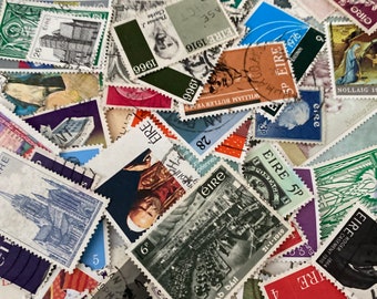 EIRE/IRELAND postage stamps including vintage. Collect/Craft junk Pack 20