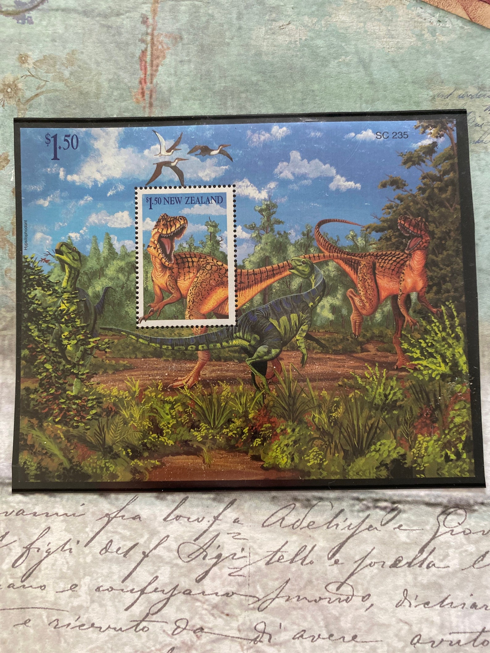 Dinosaur Postage Stamps. MNH. Etsy