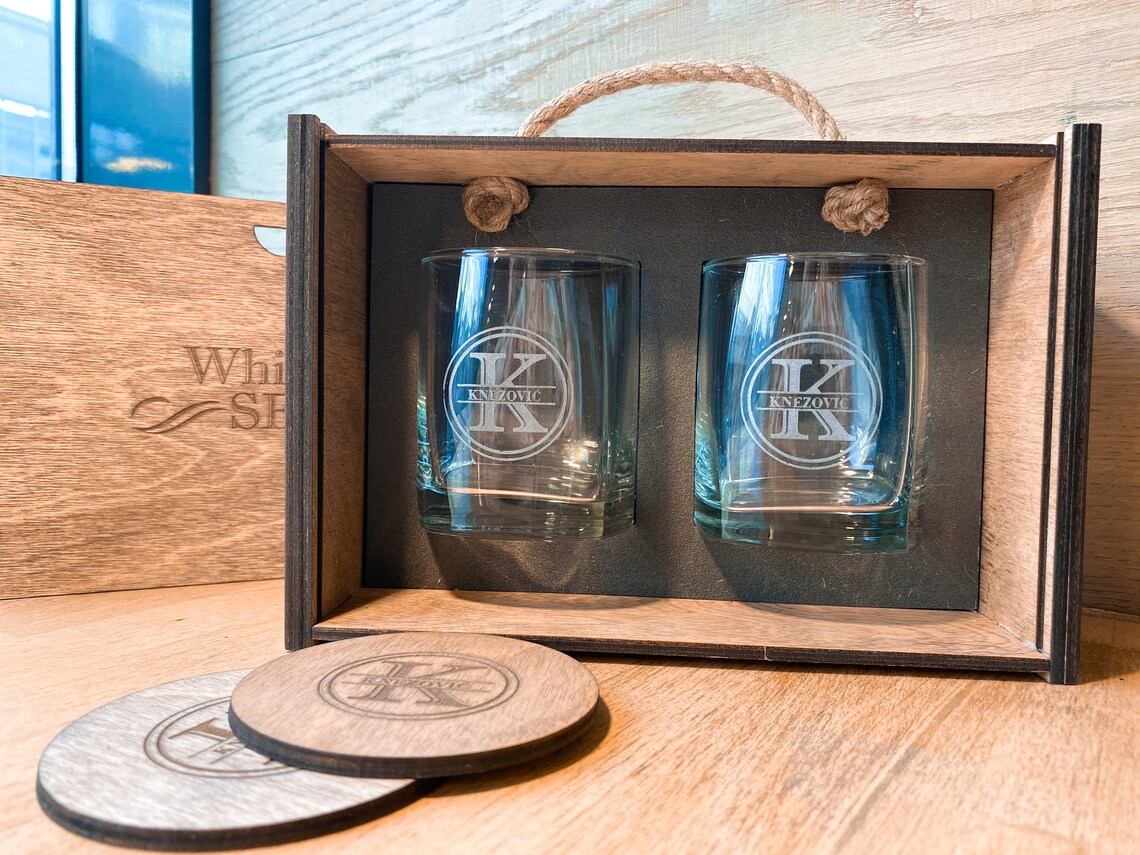 personalized whiskey decanter set with box personalized whiskey decanter set with box