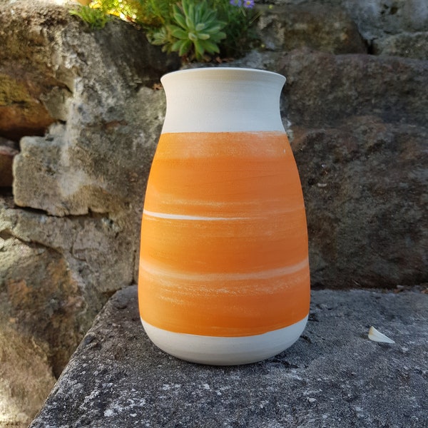 Handmade ceramic vase