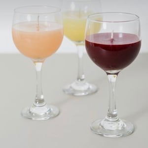 Champagne & Wine Inspired Candles