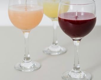 Champagne & Wine Inspired Candles