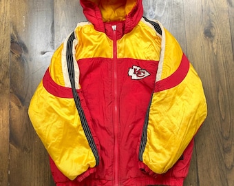Vintage 1990s Kansas City Chiefs Starter NFL Football Puffer