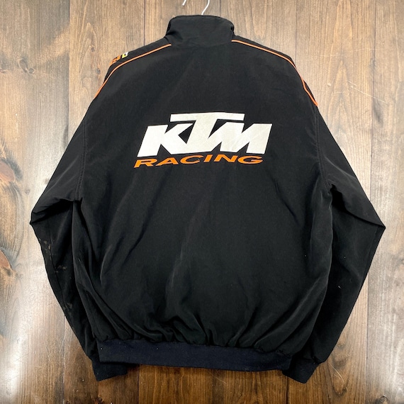 Vintage 1990s KTM Motogp Motocross Racing Jacket / Size 2XL (see
