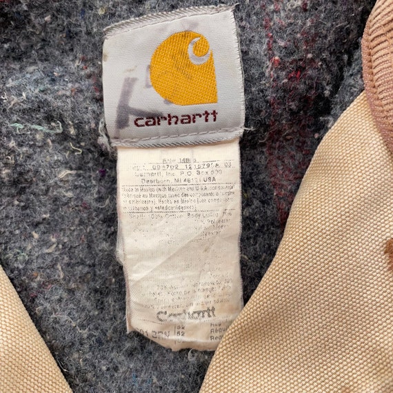 Vintage Carhartt Canvas Workwear Thrashed Distres… - image 4