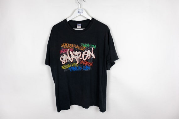 Vintage Snap on Skateboarding Graffiti 