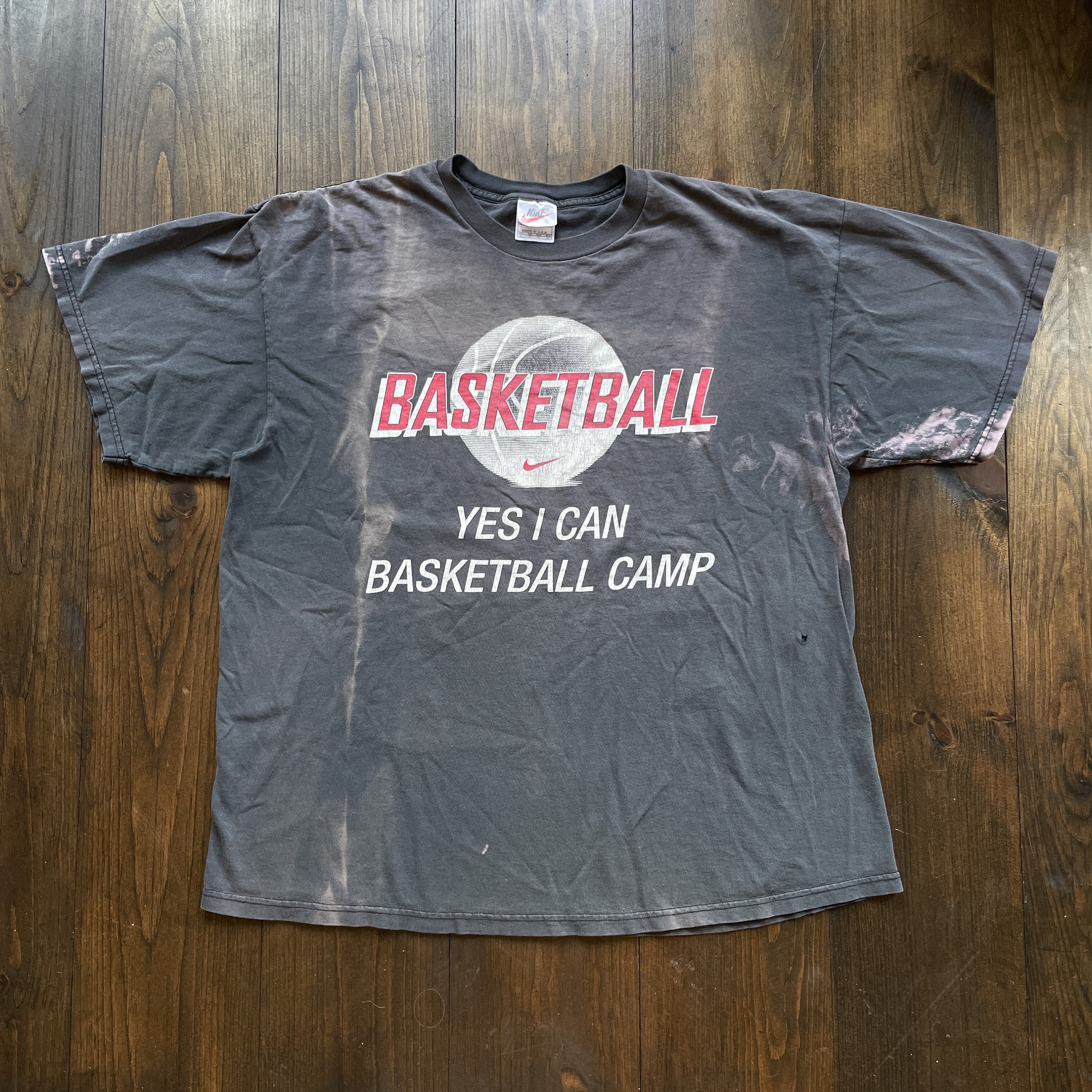 måske hybrid kollision Vintage 1990s Basketball Yes I Can Camp Nike Swoosh Graphic - Etsy