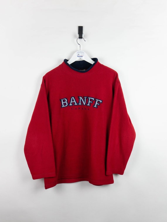 Vintage BANFF Canada National Park fleece crewneck