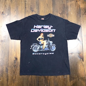 Vintage Harley Davidson Memphis Tennessee Motorcycle Graphic Shirt / see description for sizing