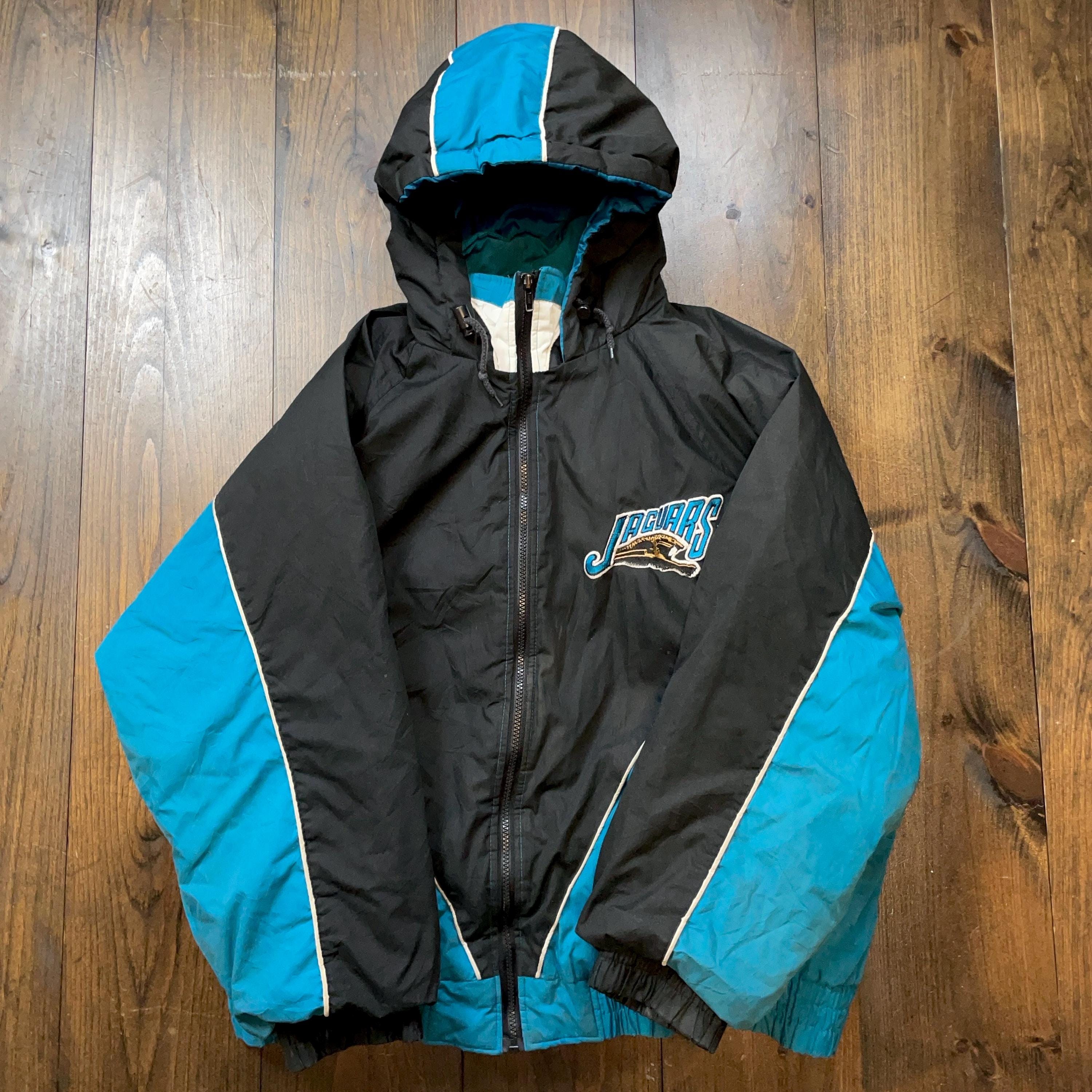 Vintage 1990s Jacksonville Jaguars NFL Football Pro Player Puffer