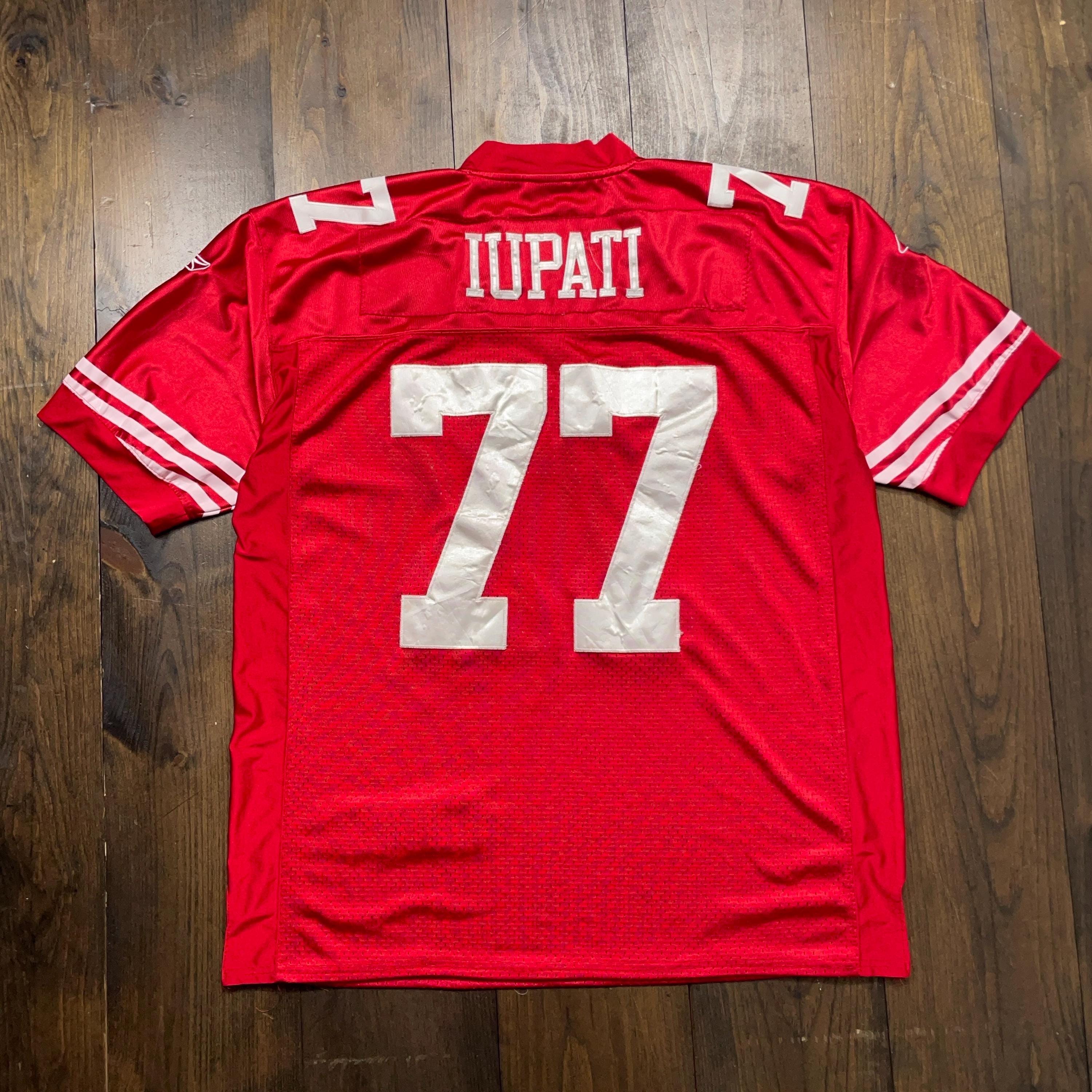 Maillot Extérieur San Francisco 49ers Nike Game - Blanc - Custom - Homme