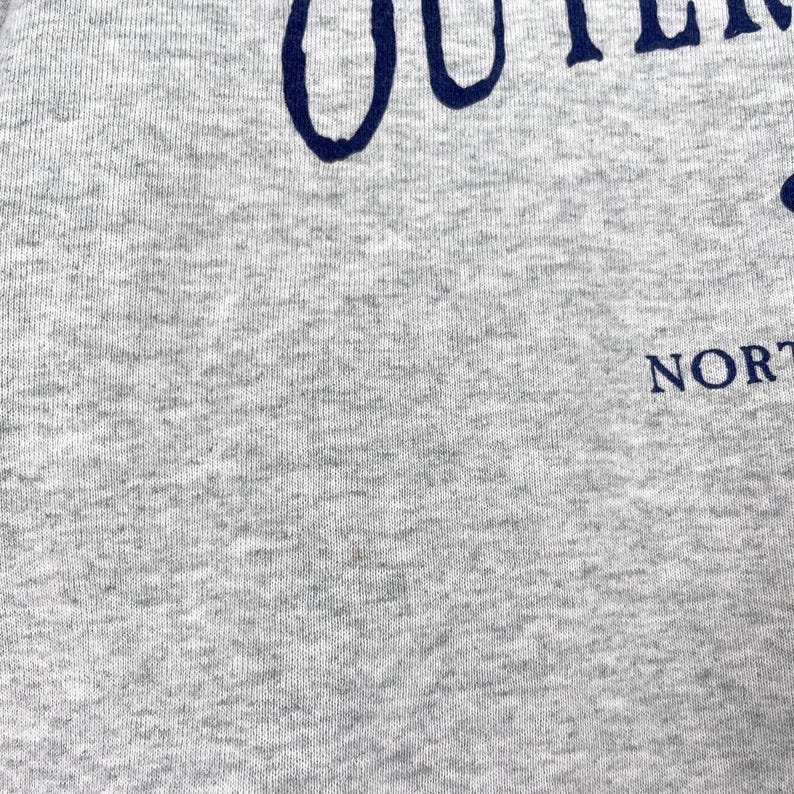 Vintage 1990-tals Outer Banks North Carolina Beach Souvenir Crewneck-tröja / storlek Large (se mått) bild 6