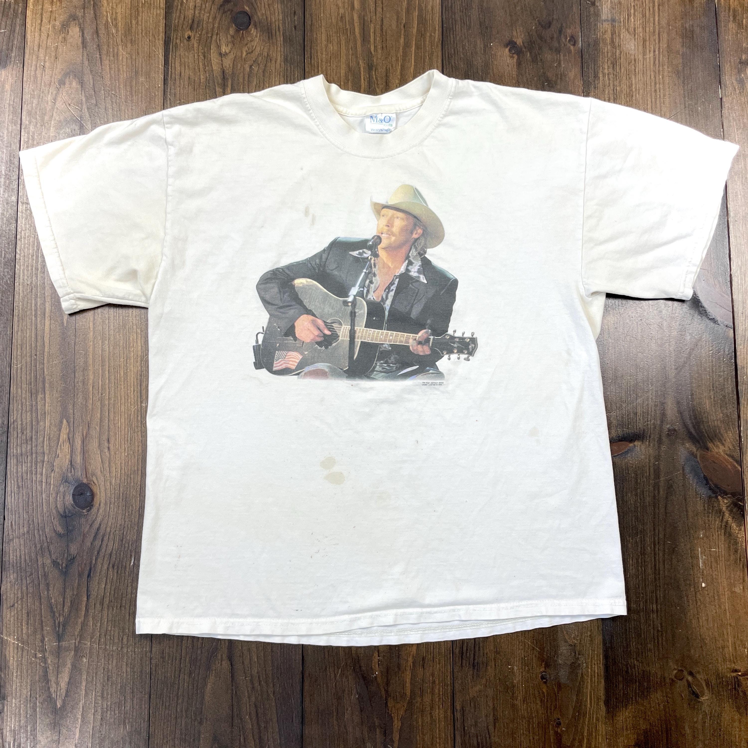 Vintage Alan Jackson Country Music Single Stitch Graphic Shirt