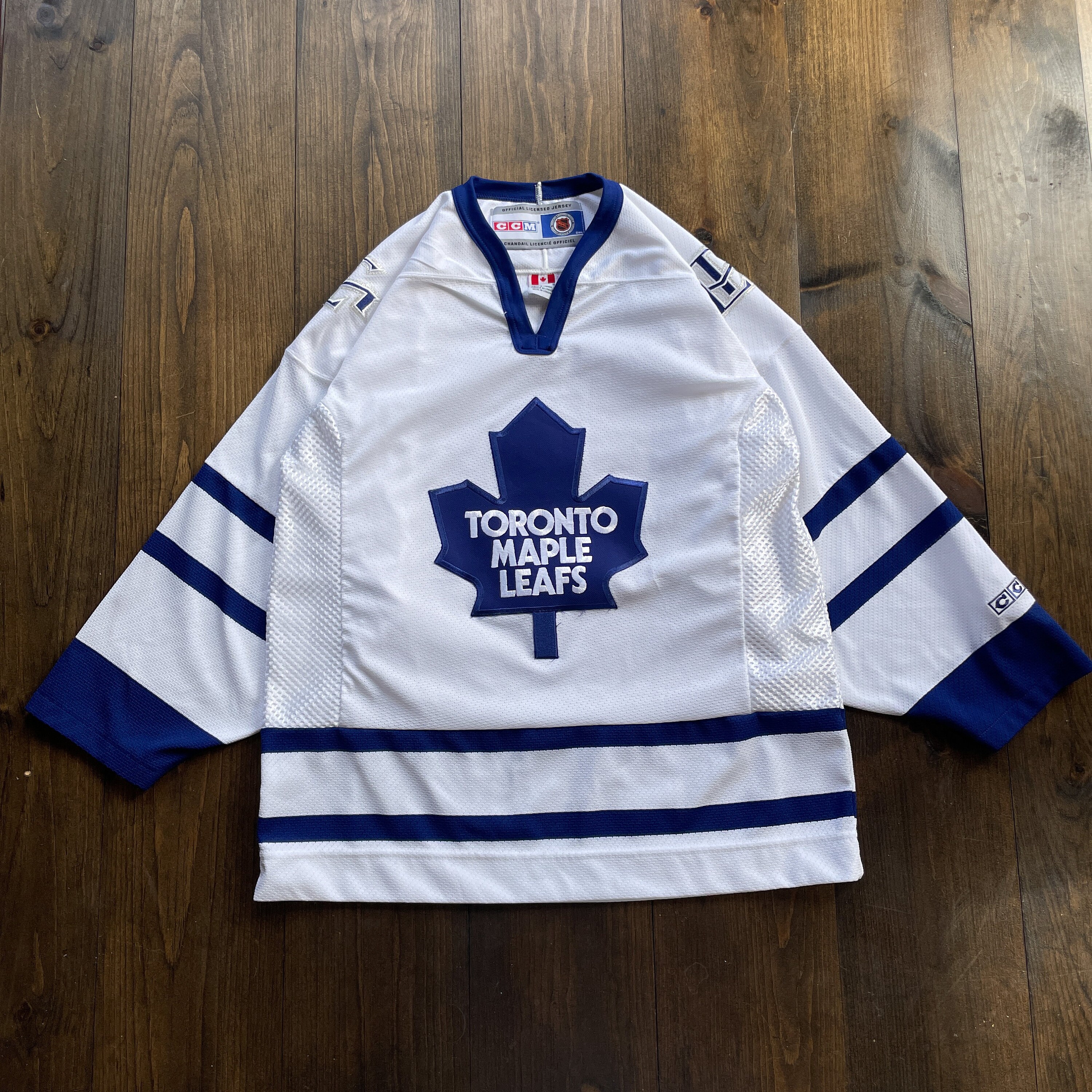 Vintage CCM Maple Leafs Split Jersey 