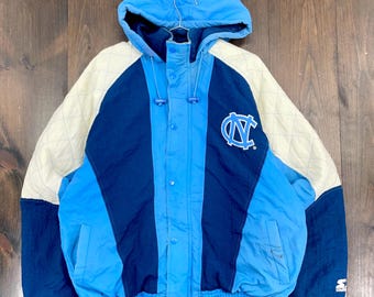 Vintage 1990s Starter North Carolina University Tar Heels NCAA