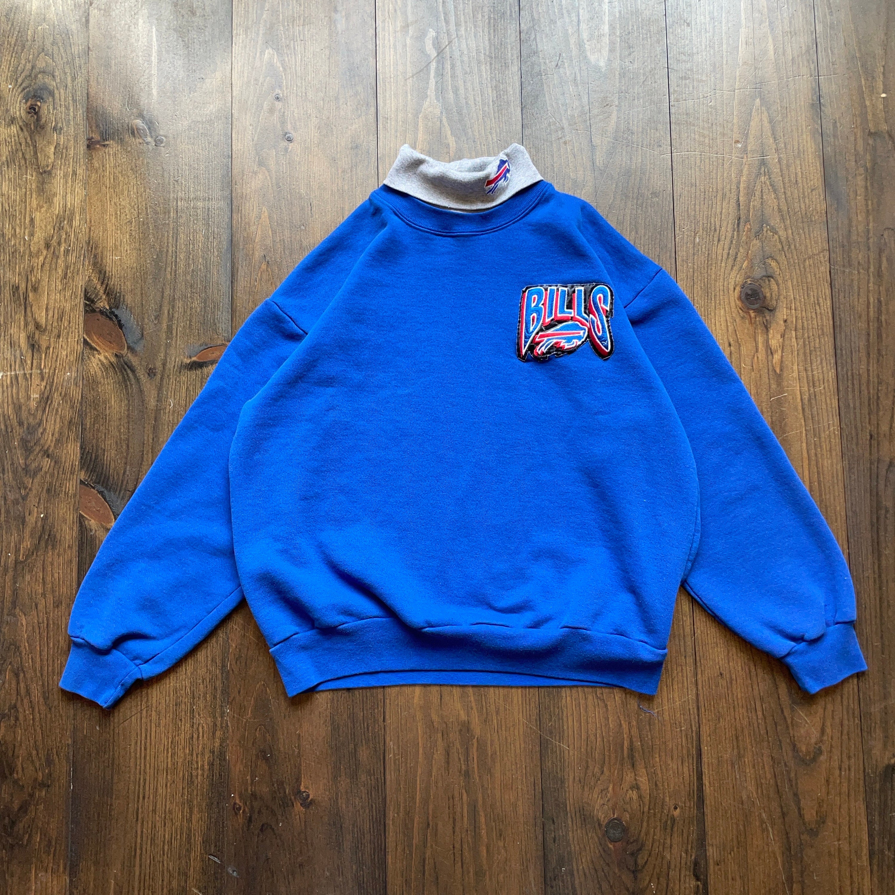 Vintage 1990s Buffalo Bills NFL American Football Turtleneck