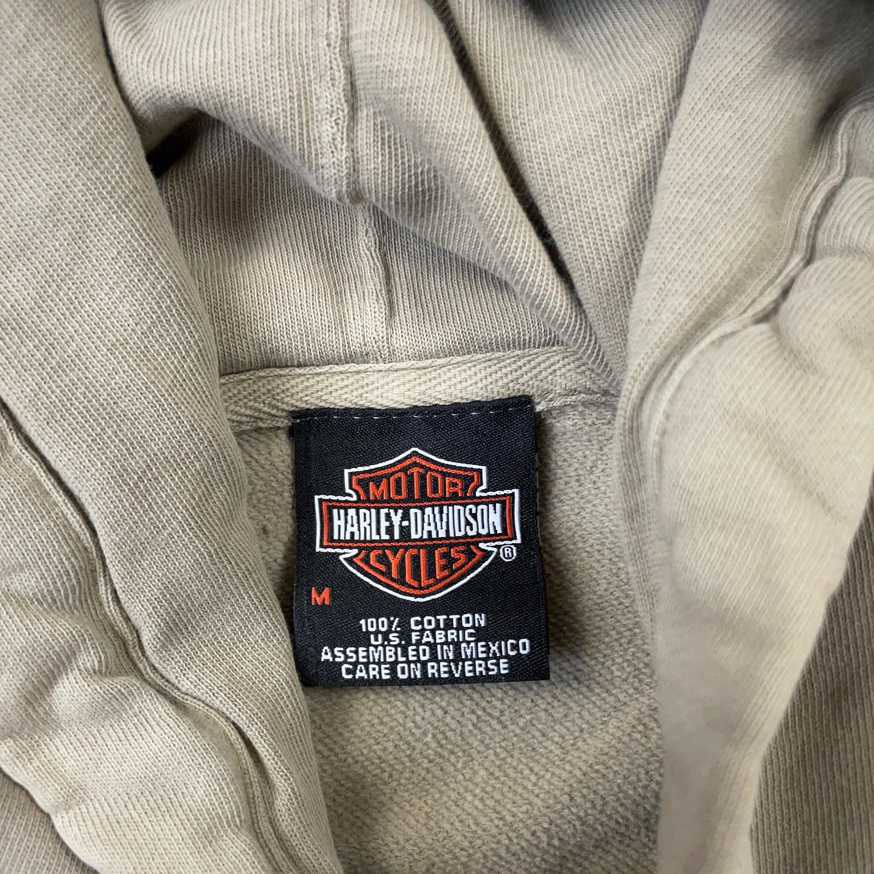 トップス 00's Harley-Davidson cafe print sweat Harley Davidson – Retrospective Store