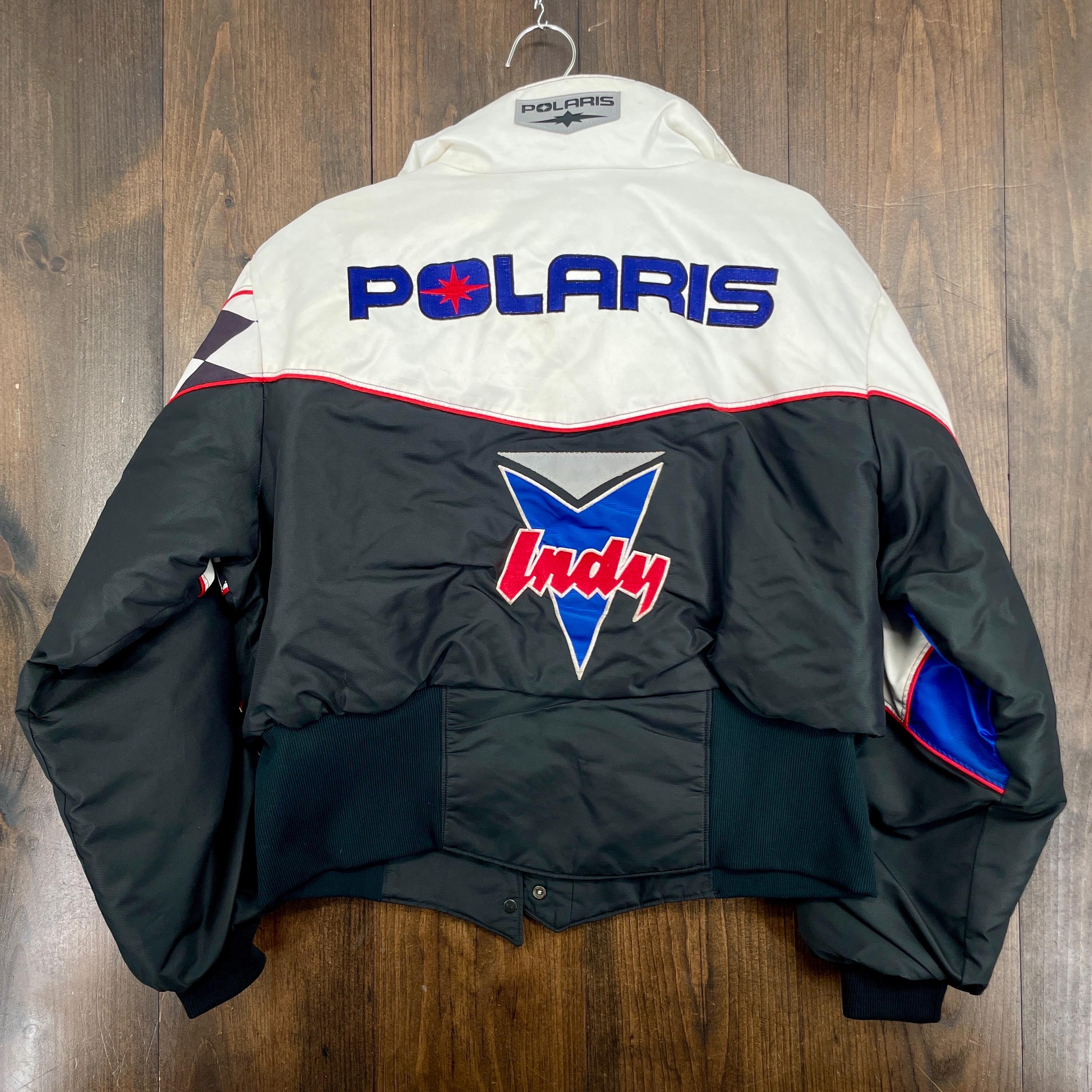 Vintage 1990s Polaris Indy Racing Snowmobile Insulated Bomber 
