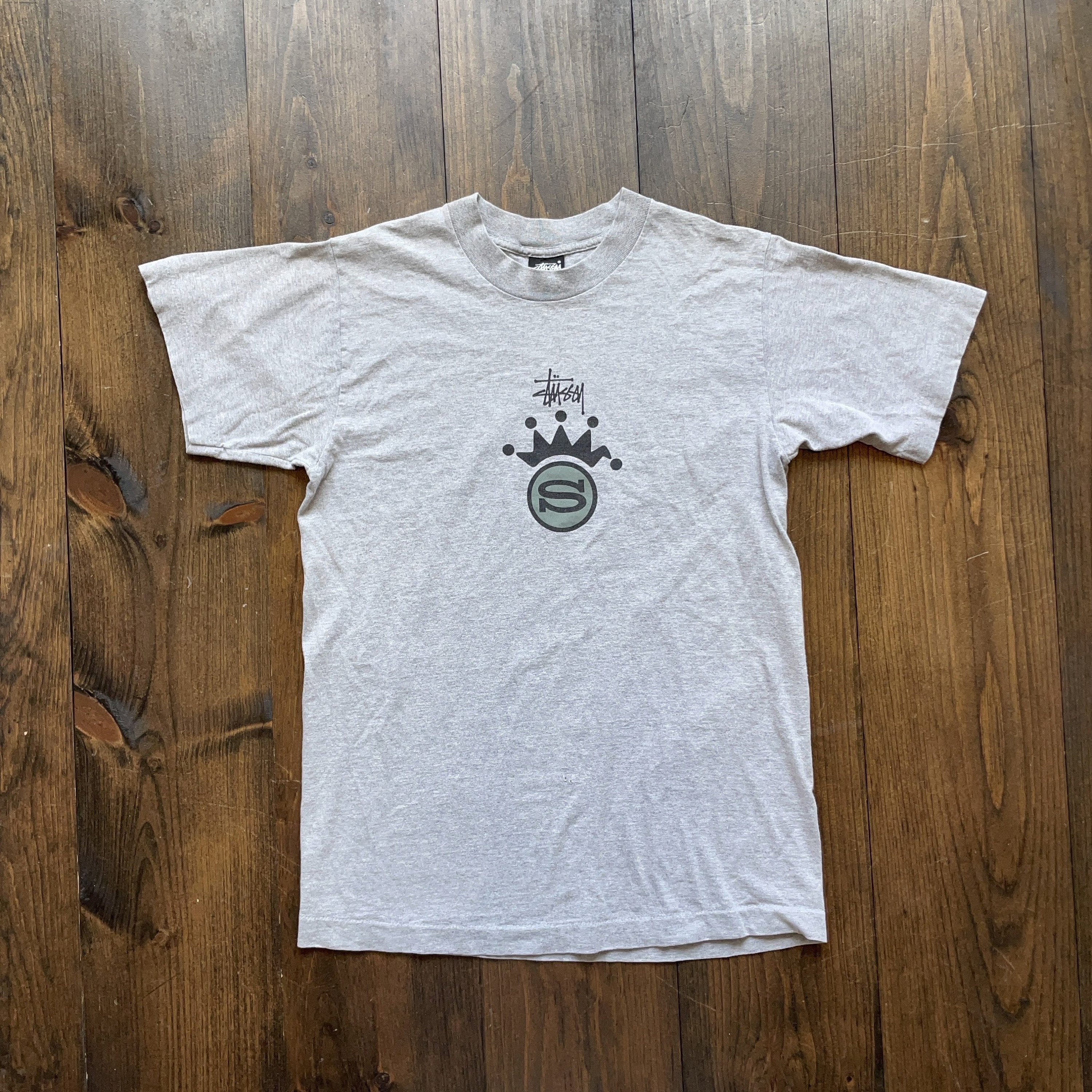Vintage 1990s Stussy Logo Double Sided Single Stitch Graphic Vintage 1990s Stussy Logo Double Sided Single Stitch Graphic