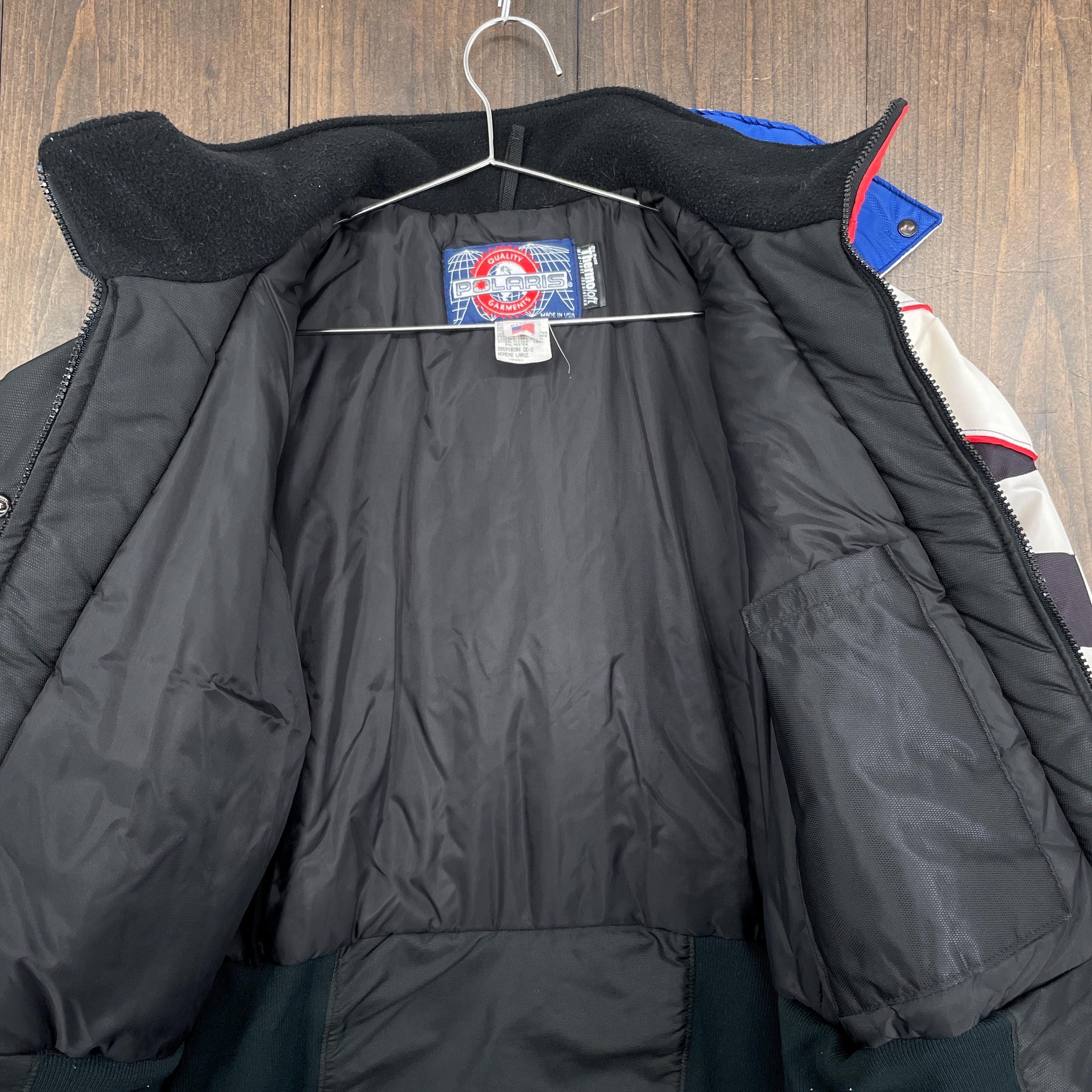 Vintage 1990s Polaris Indy Racing Snowmobile Insulated Bomber 