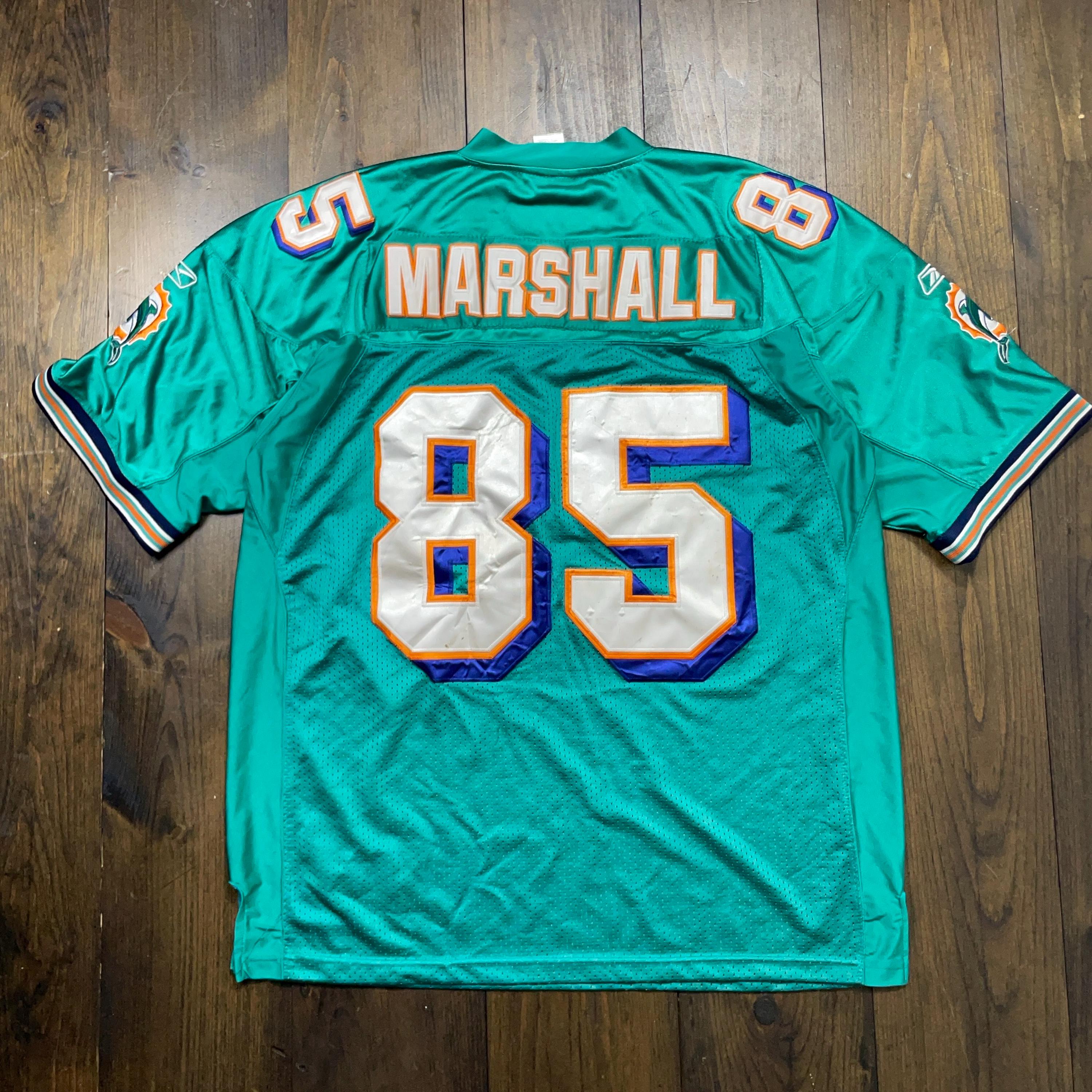 Vintage Miami Dolphins Marshall #85 NFL American Football Jersey