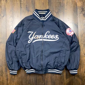Vintage 1990s New York Yankees Baseball MLB Insulated Jacket / 2XL