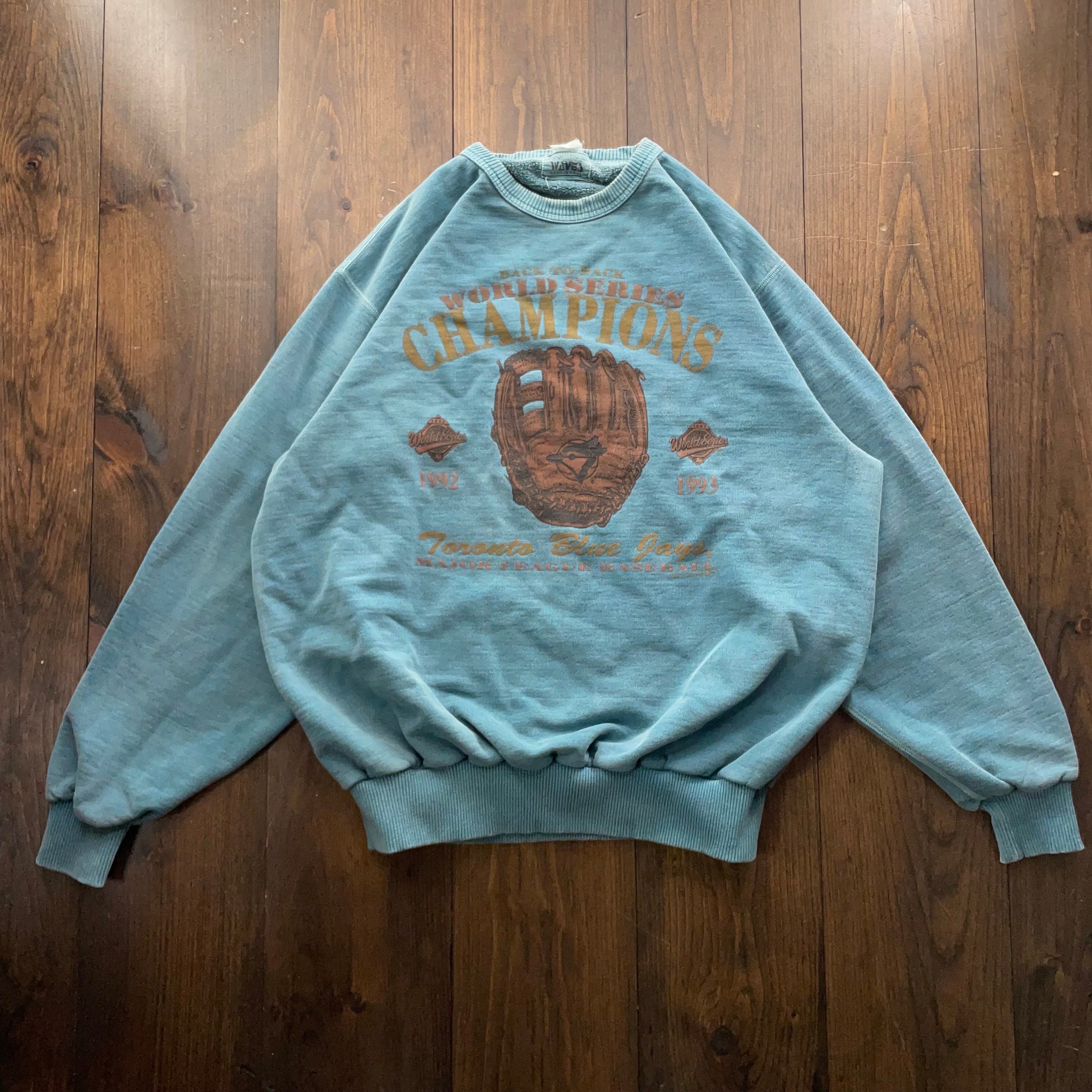 1993年 MLB ブルージェイズ 中綿スタジャン ワールドシリーズ レア 1993年 MLB ブルージェイズ 中綿スタジャン ワールドシリーズ レア