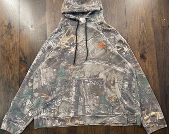 Vintage RealTree Camouflage arbres Mossy Oak sweat à capuche / taille 2XL