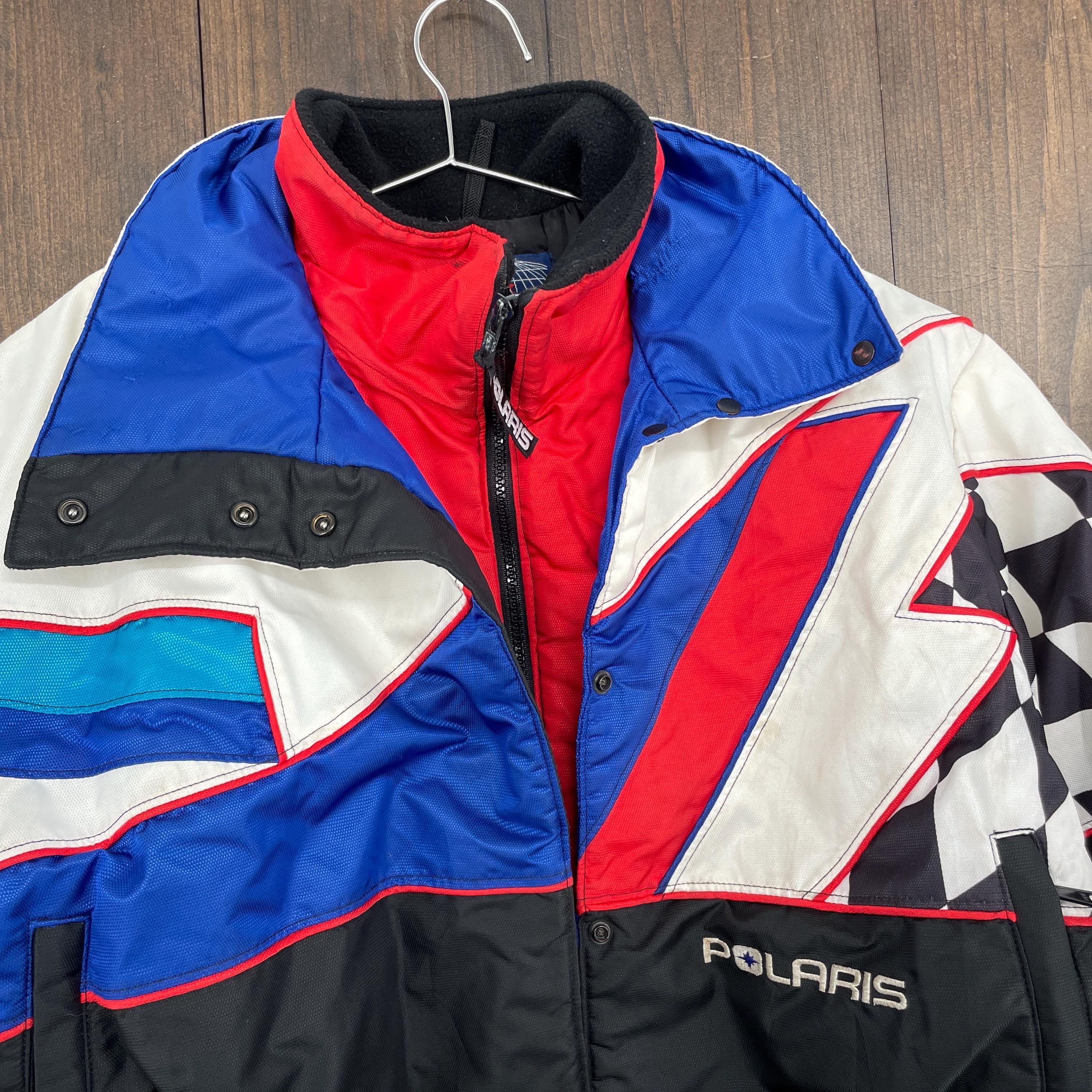 Vintage 1990s Polaris Indy Racing Snowmobile Insulated Bomber 