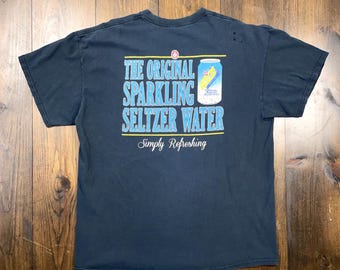 Vintage Schweppes T Shirt Tee Gildan Size Xtra Large XL Sparkling 