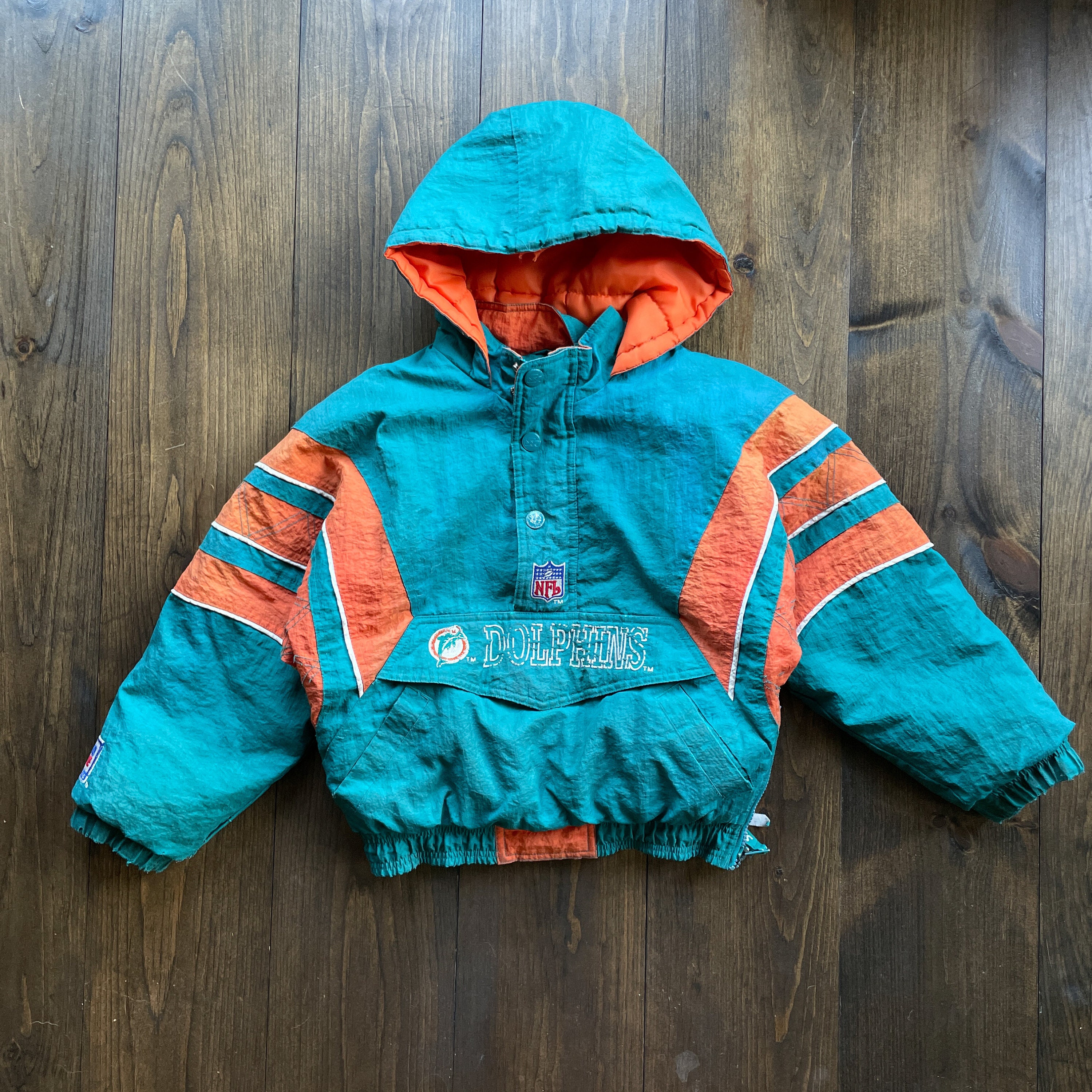 Vintage 90s Miami Dolphins Starter Kids Youth Children's NFL Vintage 90s Miami Dolphins Starter Kids Youth Children's NFL
