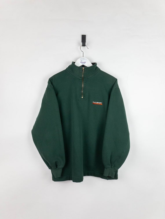 Vintage 90s Polo Sport Quarter Zip crewneck sweats