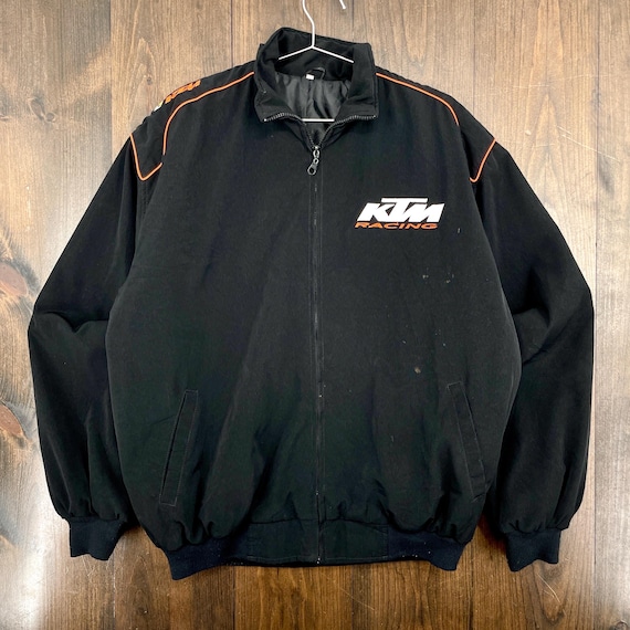 Vintage 1990s KTM Motogp Motocross Racing Jacket / Size 2XL (see
