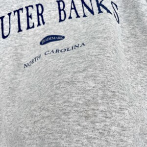 Vintage 1990-tals Outer Banks North Carolina Beach Souvenir Crewneck-tröja / storlek Large (se mått) bild 7