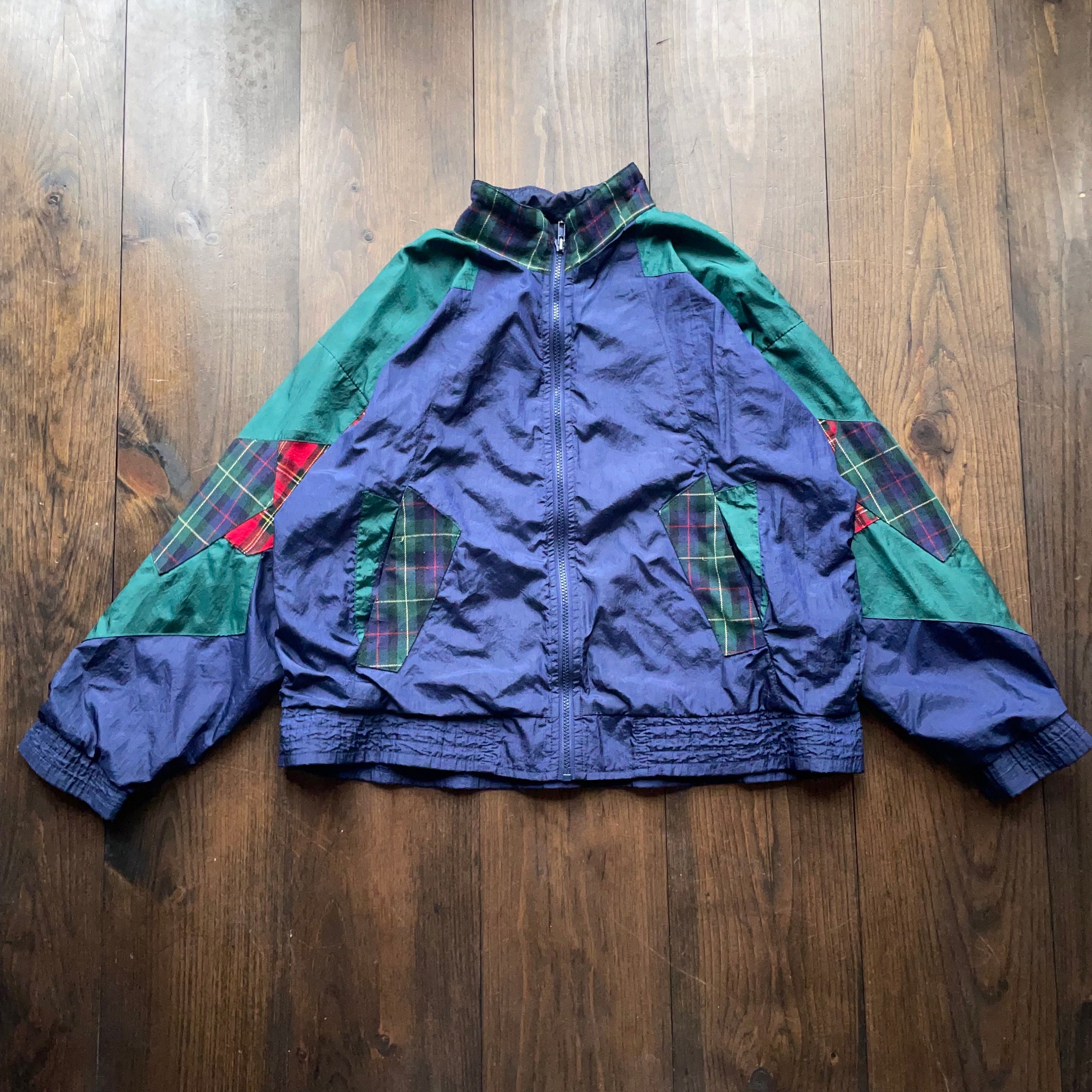 Flannel shop lined windbreaker