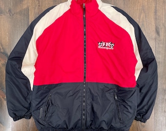 Vintage 1990s Philadelphia Flyers NHL Hockey Puffer Jacket / Size