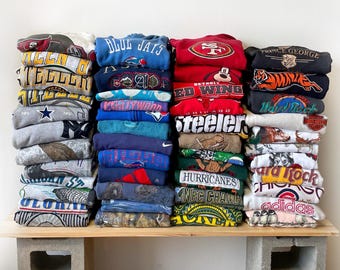 Vintage Crewneck Sweatshirts - YOU PICK! / 80s 90s Unisex Retro Prints / Thrift Box