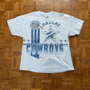 1992 DALLAS COWBOYS T-Shirt Size L Made in USA Salem