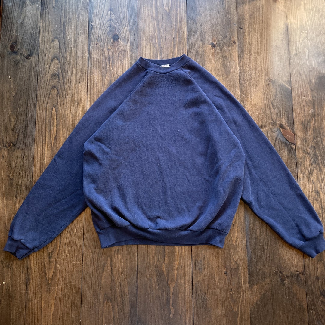 90'S Tartex raglan sleeve plain blank sweatshirt, made in USA, men's XL size, vintage /eaa498407