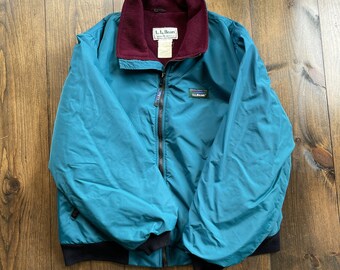 90-00's L.L.BEAN WARM-UP JACKET - used&vintage box Hi-smile