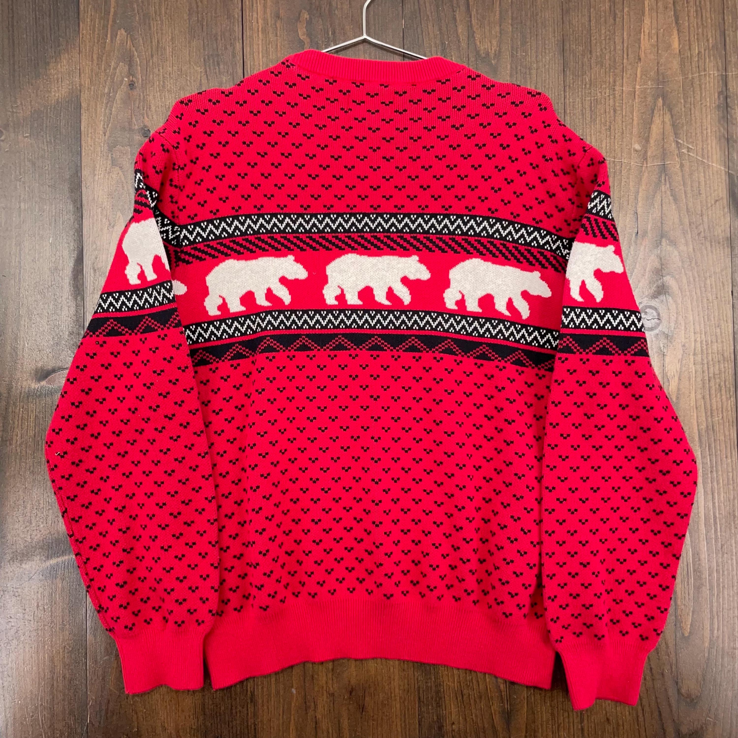 Vintage Polar Bears Holiday Chaps Ralph Lauren Knitted Sweater