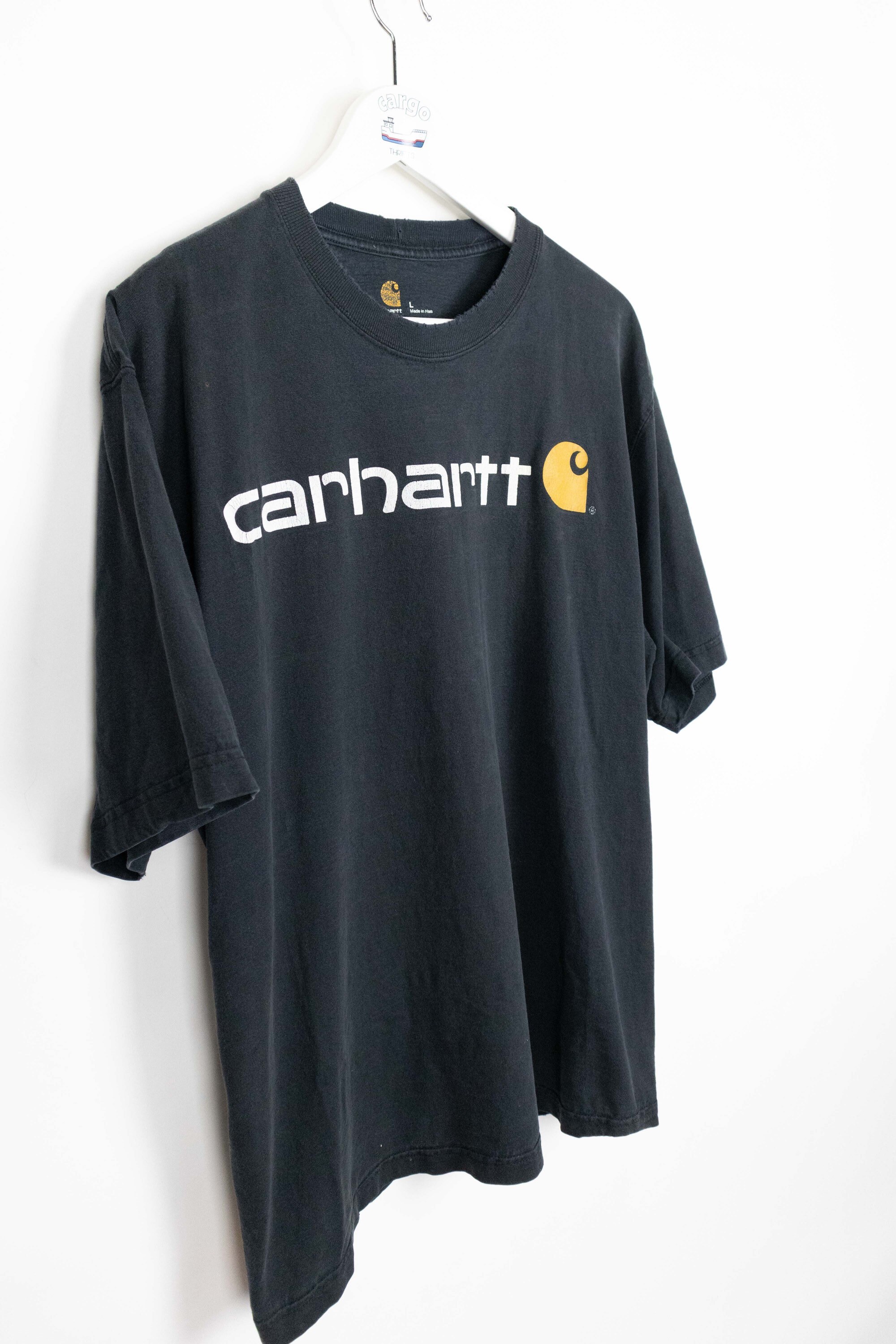 Carhartt spell out shirt / size Large | Etsy